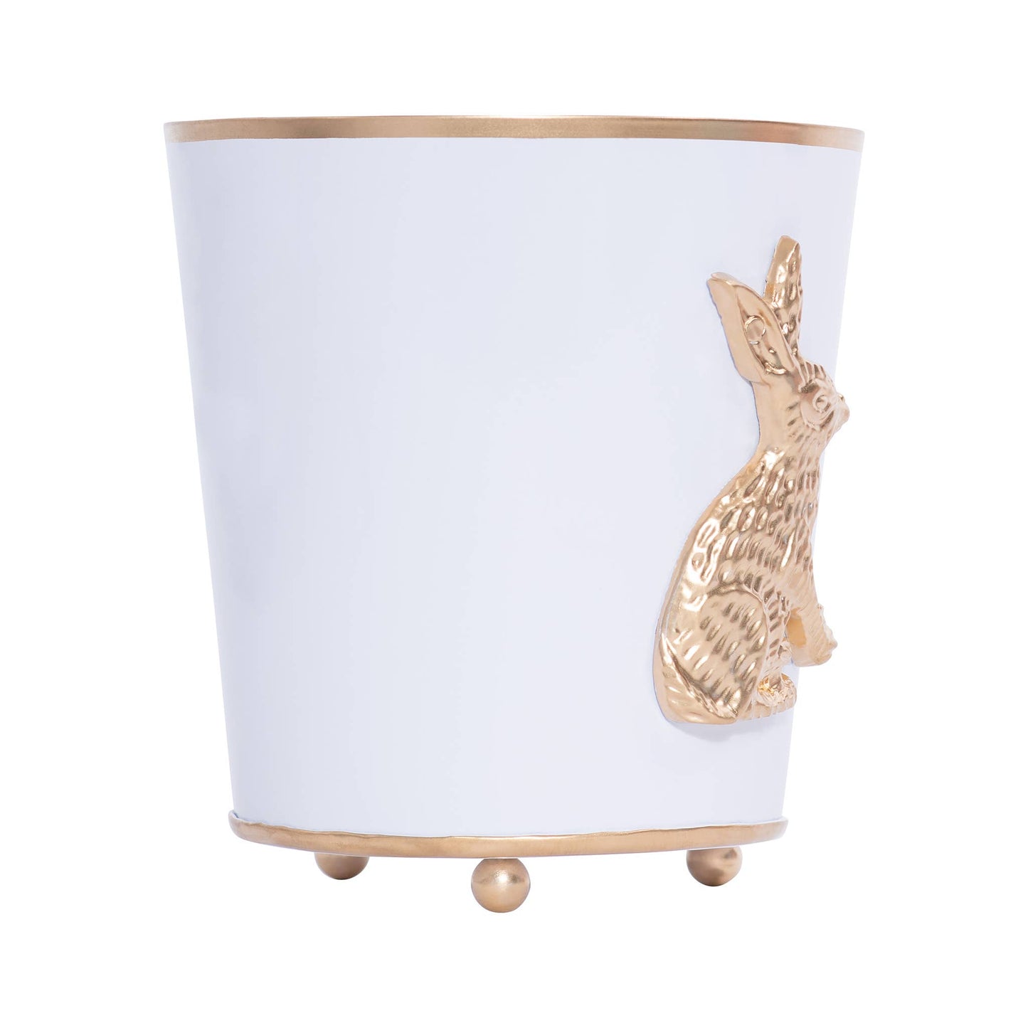 Regency Rabbit Round Cachepot Planter 6: Pistachio