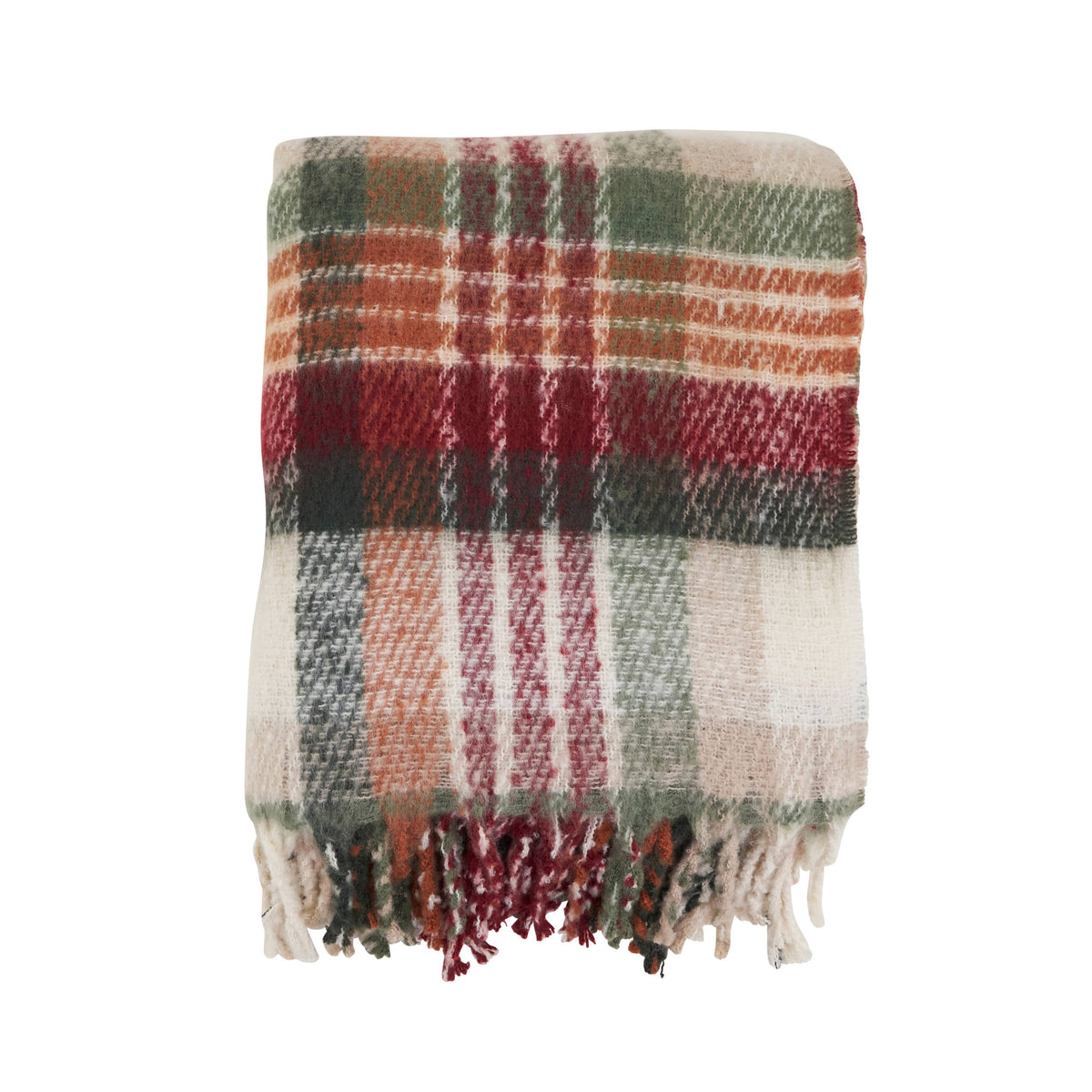 Saro Lifestyle - Plaid Throw Blanket