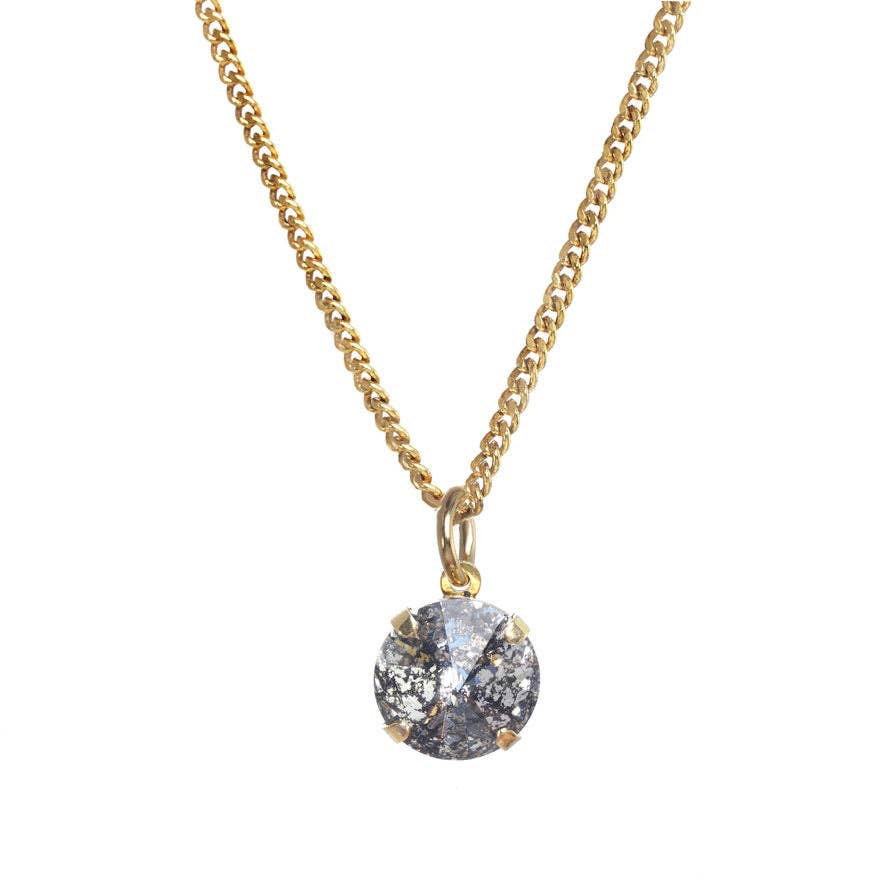Talia Necklace: Purple