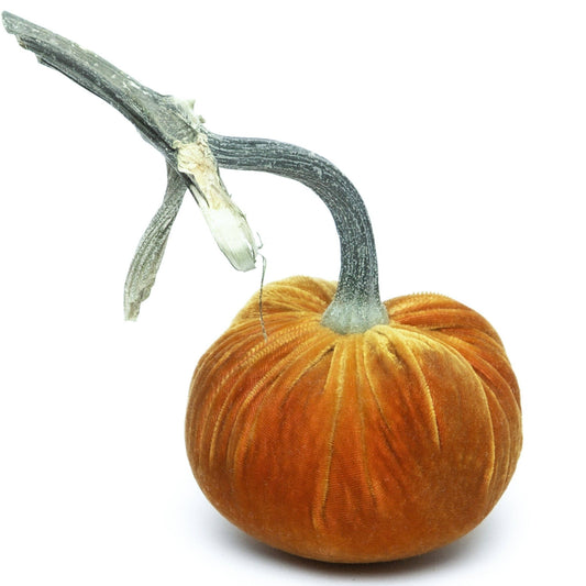 D'or Silk Velvet Pumpkin: 5"