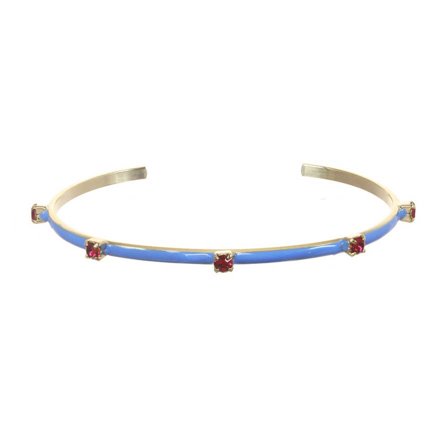 Everly Cuff: Jean Blue